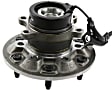 Front, Passenger Side Wheel Hub, With Bearing, 4-Wheel ABS, Rear Wheel Drive, ZQ8 Sport Chassis