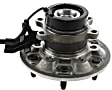 Front, Passenger Side Wheel Hub, With Bearing, 4-Wheel ABS, Rear Wheel Drive, ZQ8 Sport Chassis