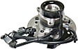 Front, Driver Side Wheel Hub, With Bearing, 6 x 5.5 in. Bolt Pattern