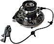 Front, Passenger Side Wheel Hub, With Bearing, 6 x 5.5 in. Bolt Pattern
