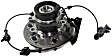 Front, Passenger Side Wheel Hub, With Bearing, 6 x 5.5 in. Bolt Pattern