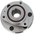 Front or Rear, Driver or Passenger Side Wheel Hub, 6 Lugs, With Bearing,, 3.6L, 6Cyl