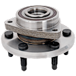 Front or Rear, Driver or Passenger Side Wheel Hub, 6 Lugs, With Bearing,, 3.6L, 6Cyl