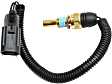 Coolant Temperature Sensor, 6 Cyl., 4.2L Engine, Blade Type, Female Connector, 2-prong Male Terminal