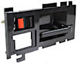 1991 Chevrolet S10 - Front, Passenger Side Smooth Black Interior Door Handle, With Door Lock Button