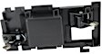 1991 Chevrolet S10 - Front, Passenger Side Smooth Black Interior Door Handle, With Door Lock Button