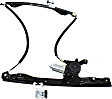 2006 Isuzu Ascender - Front, Driver Side Power Window Regulator, With Motor