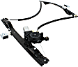 2006 Isuzu Ascender - Front, Driver Side Power Window Regulator, With Motor