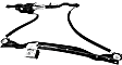 2006 Isuzu Ascender - Front, Driver Side Power Window Regulator, With Motor