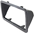 Tailgate Handle Bezel, Smooth Black Plastic Without Camera Hole Without Key Hole