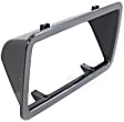 Tailgate Handle Bezel, Smooth Black Plastic Without Camera Hole Without Key Hole
