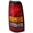 2004 GMC Sierra 1500 - Passenger Side Halogen Tail Light, Without bulb(s), OE Replacement