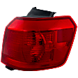2017 GMC Terrain SLE - Passenger Side, Outer Halogen Tail Light, With bulb(s), Mounts on Body, OE Replacement, CAPA Certified