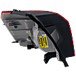 2017 GMC Terrain SLE - Passenger Side, Outer Halogen Tail Light, With bulb(s), Mounts on Body, OE Replacement, CAPA Certified