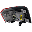 2017 GMC Terrain SLE - Passenger Side, Outer Halogen Tail Light, With bulb(s), Mounts on Body, OE Replacement, CAPA Certified