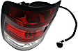 Driver Side Tail Light, with Bulb, Halogen, Amber, Clear and Red Lens, Denali Model, New Body Style
