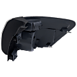 Driver Side Tail Light, with Bulb, LED, Clear and Red Lens