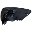 Driver Side Tail Light, with Bulb, LED, Clear and Red Lens