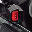 Passenger Side, Outer Tail Light, with Bulb, LED, Clear and Red Lens