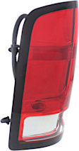 Driver Side Tail Light, with Bulb, Halogen, Clear and Red Lens, Denali Model