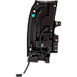 Passenger Side Tail Light, with Bulb, LED, Clear and Red Lens