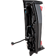 Passenger Side Tail Light, with Bulb, LED, Clear and Red Lens