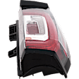 Driver Side Tail Light, with Bulb, LED, Clear and Red Lens, CAPA CERTIFIED