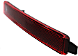 Rear, Passenger Side Bumper Reflector