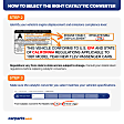 Catalytic Converter, Federal EPA Standard, 46-State Legal (Cannot ship to CA, CO, NY or ME), Direct Replacement Series