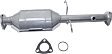 Center Catalytic Converter, 2.2L, 4Cyl, Federal EPA Standard, 46-State Legal (Cannot ship to CA, CO, NY or ME), RWD, Direct Replacement Series, Direct Fit