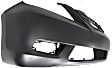 2008-2010 Honda Odyssey - Front Primed Bumper Cover, DX/EX/EX-L/LX Models, Without Parking Aid Sensor Holes