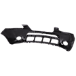 Front Primed Bumper Cover, With 2 Tone Color, CAPA Certified