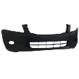 Front Primed Bumper Cover, With Fog Light Holes, Sedan, 3.5L V6 Engine, CAPA Certified