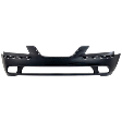 Front Primed Bumper Cover, With Holes For Spoiler And Molding, CAPA CERTIFIED