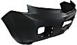 Front Primed Bumper Cover, EX/EX-L/LX Models, 6 Cyl., 3.5L Engine, Without Parking Aid Sensor Holes, CAPA Certified