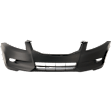 Front Primed Bumper Cover, 6 Cyl., 3.5L Engine, Sedan, Without Parking Aid Sensor Holes, With Spoiler Holes, With Fog Light Holes