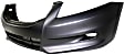 Front Primed Bumper Cover, 6 Cyl., 3.5L Engine, Sedan, Without Parking Aid Sensor Holes, With Spoiler Holes, With Fog Light Holes, CAPA Certified
