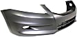 Front Primed Bumper Cover, 6 Cyl., 3.5L Engine, Sedan, Without Parking Aid Sensor Holes, With Spoiler Holes, With Fog Light Holes, CAPA Certified