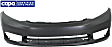 Front Primed Bumper Cover, Sedan, EX/EX-L/Si Models, CAPA Certified