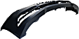 Front Primed Bumper Cover, Sedan, With Headlight Washer and Park Sensor Holes, CAPA Certified
