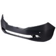 Front Primed Bumper Cover, With Parking Aid Sensor Holes, 11-13 Touring Models, CAPA Certified