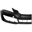 Front Primed Bumper Cover, Coupe, CAPA Certified