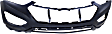 2014 Hyundai Santa Fe - Front, Upper Primed Bumper Cover