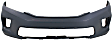 Front Primed Bumper Cover, Coupe
