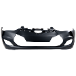 Front Primed Bumper Cover, Without Turbo Model, CAPA Certified