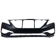 Front Primed Bumper Cover, Except Hybrid Model, Standard Type, CAPA Certified
