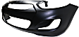 2014-2017 Hyundai Accent - Front Primed Bumper Cover, 4 Cyl., 1.6L Engine, Production Date From October 15, 2013