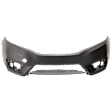 Front Primed Bumper Cover, 4 Cyl., 1.5L Engine, CAPA Certified