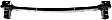 Front Bumper Reinforcement, Steel, 4 Cyl., 2.4L Engine