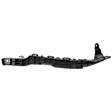 Front, Passenger Side Bumper Bracket, Sedan, Under the Headlights
